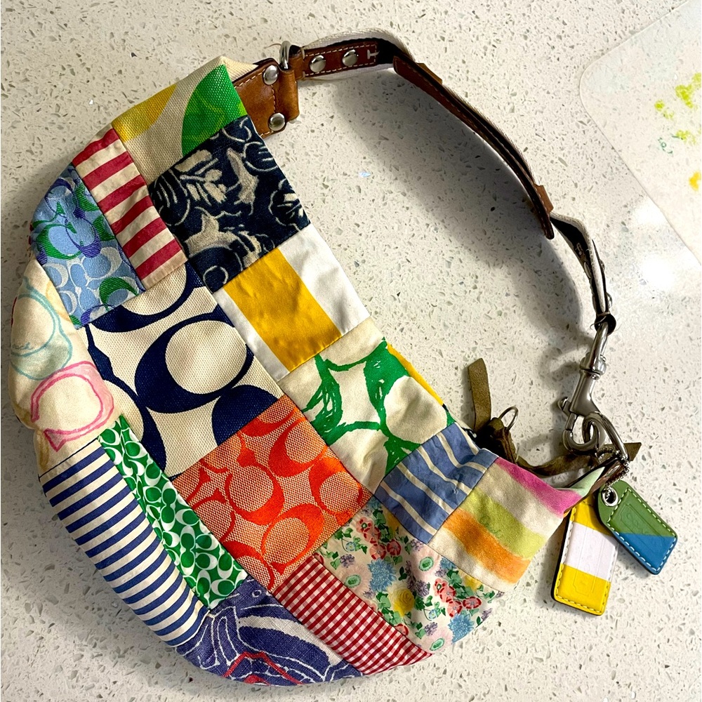 Coach multicolor bag